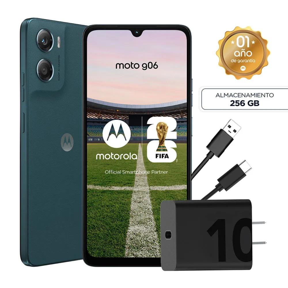 Celular Motorola G06 4GB 128 GB Azul