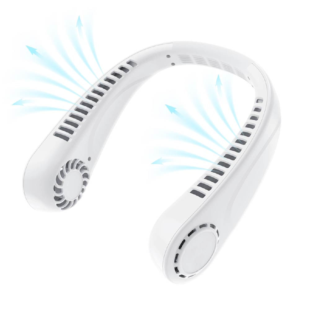 VENTILADOR DE CUELLO PORTATIL RECARGABLE USB - COLOR ALEATORIO