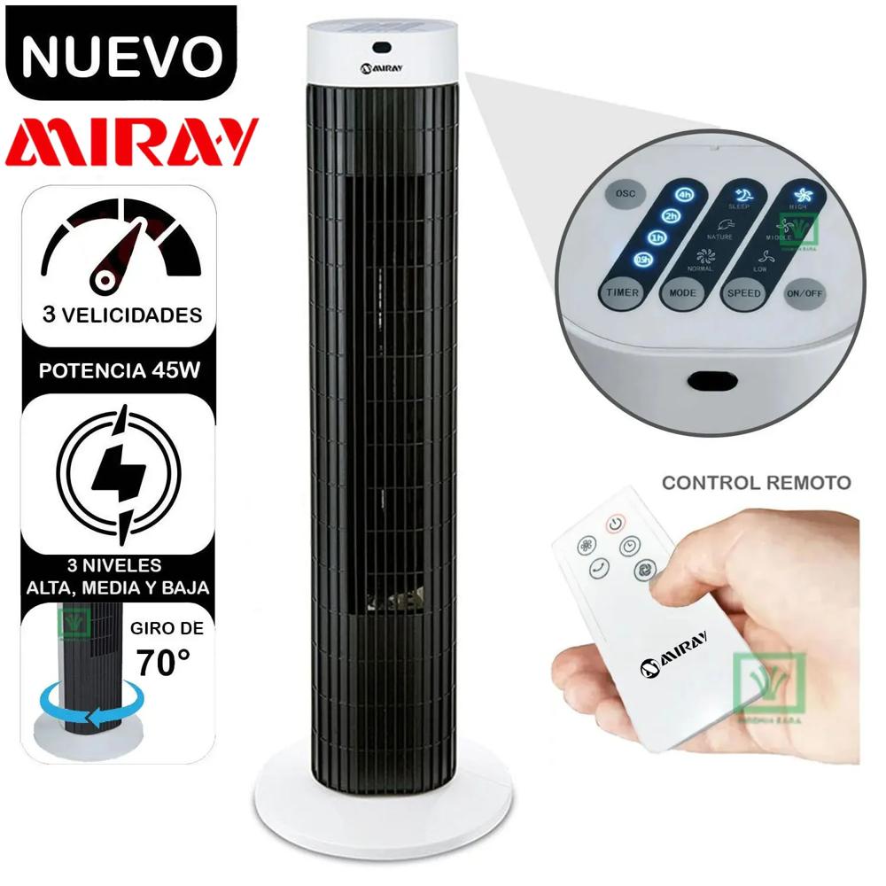 Ventilador Torre VMTT-1034R Blanco