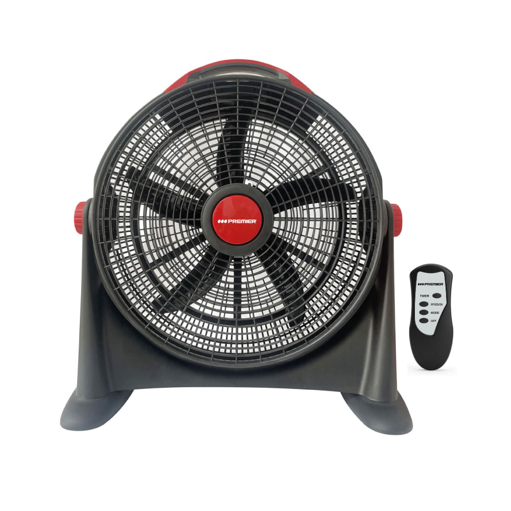 Ventilador de Piso Premier AB-8703BXR-2 de 20 C.C Remoto 100w