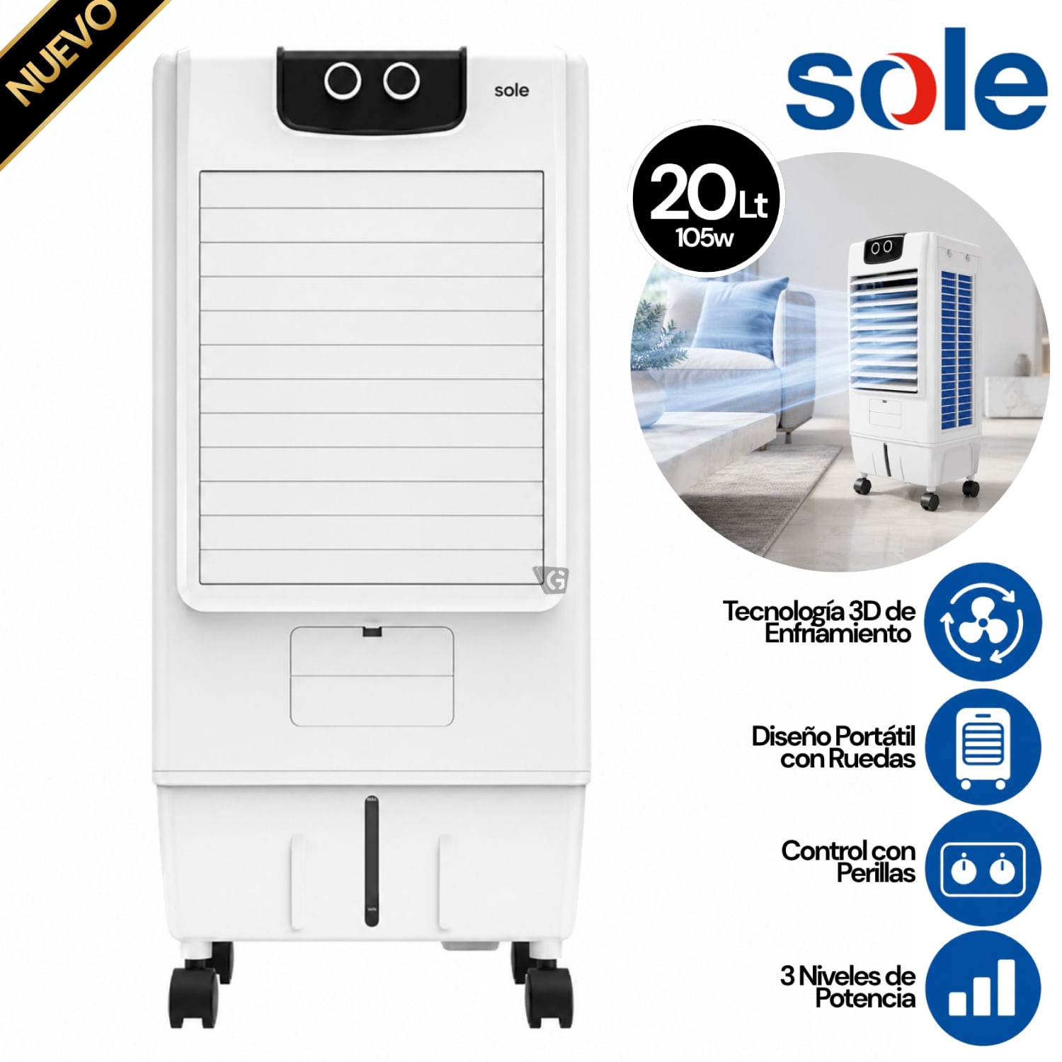 Rapifresco Sole Ultra Cool Pro 20L SOLRAP002