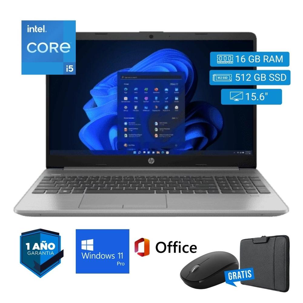 Laptop semi nueva HP 250 G8 Core i5 10ma. 16GB RAM 512GB SSD 15.6"" - Mouse - Funda