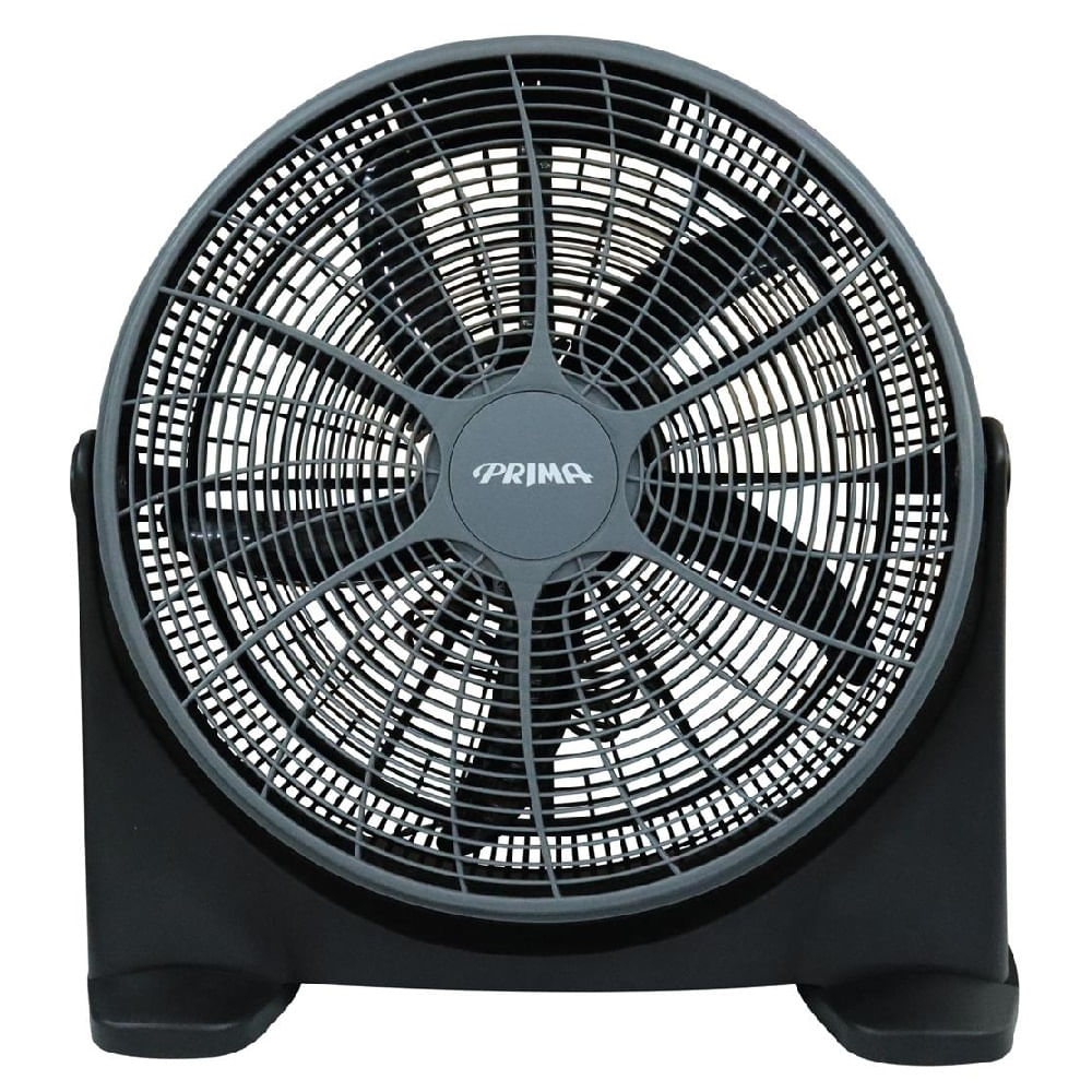 Ventilador Prima YL-2020P de Piso Tipo Box Recirculante  130 Watts Negro