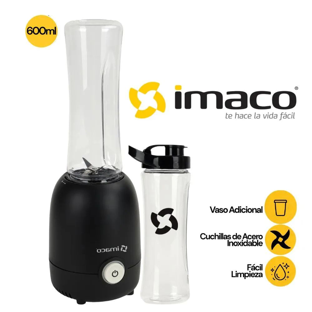 LICUADORA PERSONAL IMACO 600ML MOD BL9561TG