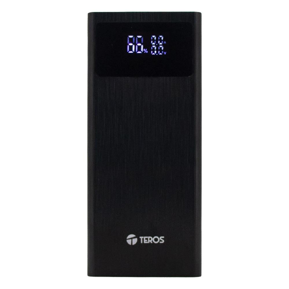 Powerbank Teros TE-7059N 30000 mAh 65W Negro