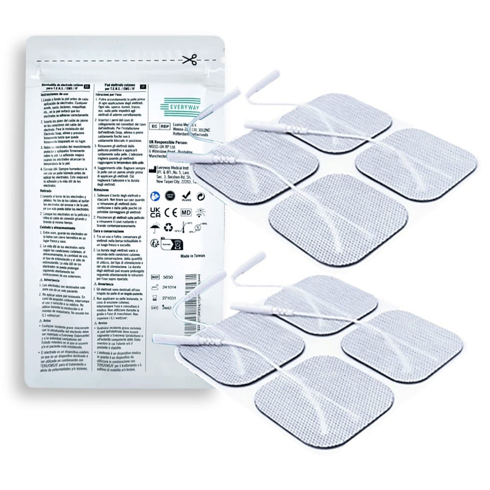 Pack de 8 Electrodos Premium Everyway de 2 x 2
