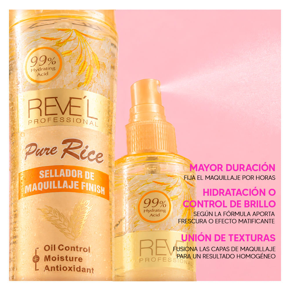 SELLADOR DE MAQUILLAJE FINISH PURE RICE - Oechsle