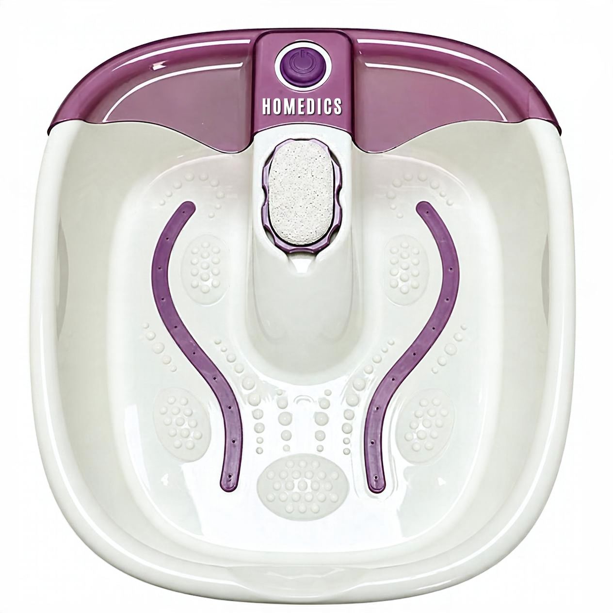 Masajeador Spa Relax para pies con piedra pómez Homedics