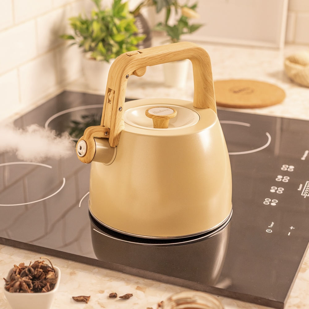 Tetera Silbadora Harmony 2.5 Lts Acero Inoxidable HUDSON
