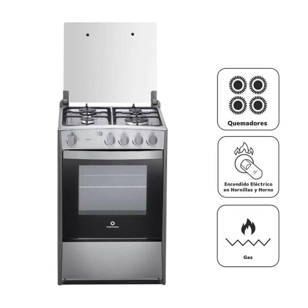 Cocina 4 Hornillas Croma Indurama OLVERA QZ CROMA