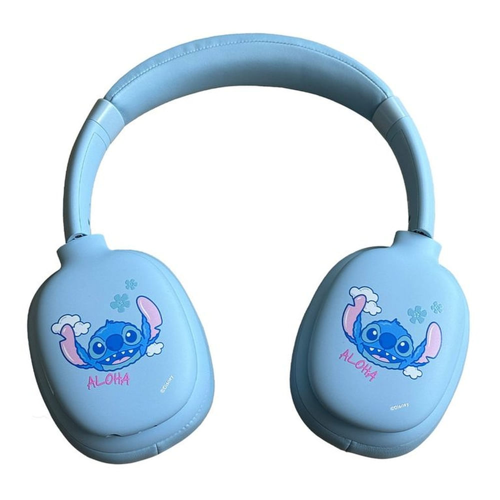 Audifonos A69 Stitch Celeste