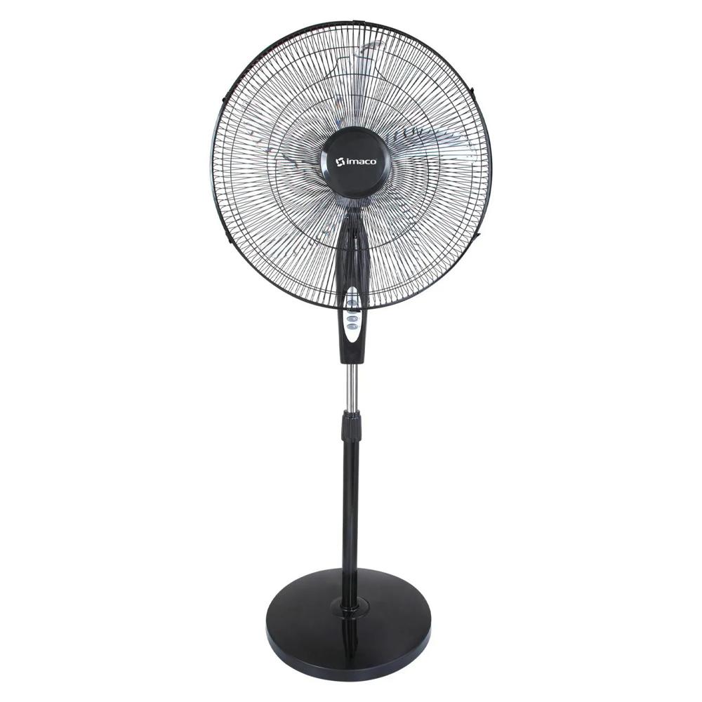 Ventilador de Pie Imaco Industrial de Pie 20 FS2093 Negro