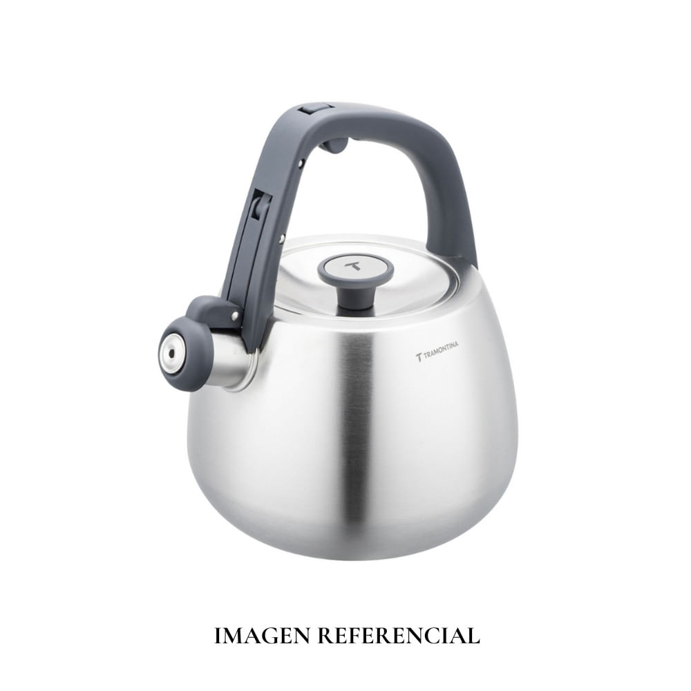Tetera TRAMONTINA Acero. Inox cap. 2.5L-B