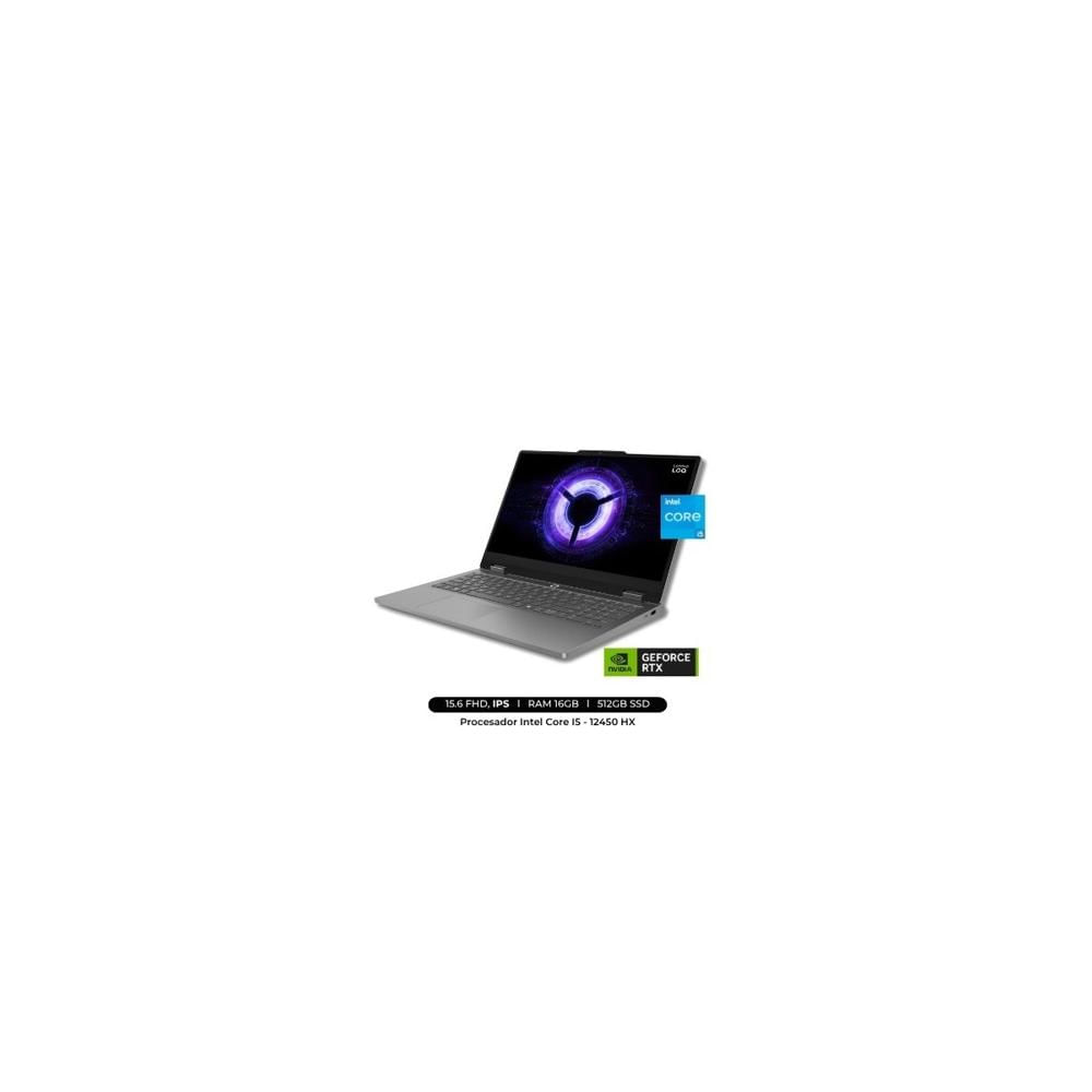 Laptop Lenovo Intel Core I5 - 13450 HX - RAM 16 GB - 512 GB SSD - IPS NVIDIA RTX 5050 8GB - FreeDOS