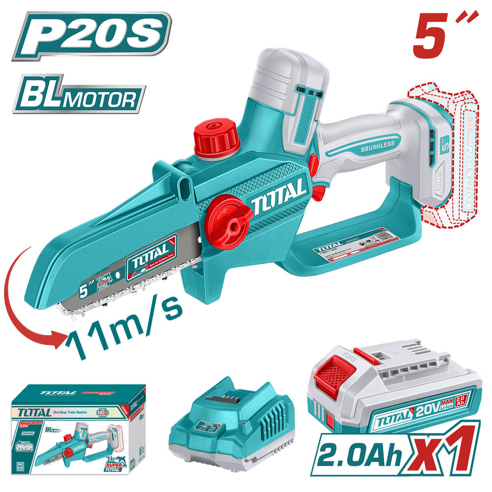 SIERRA DE CADENA PODADORA 20V BL 5 PULGADAS 11M-S 1X2.0AH INDUSTRIAL