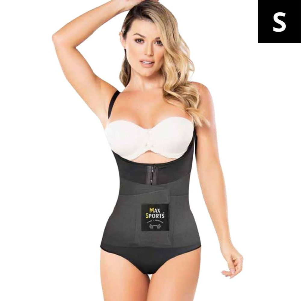 Faja Body Reloj de Arena Negro XS  MAXSPORTS