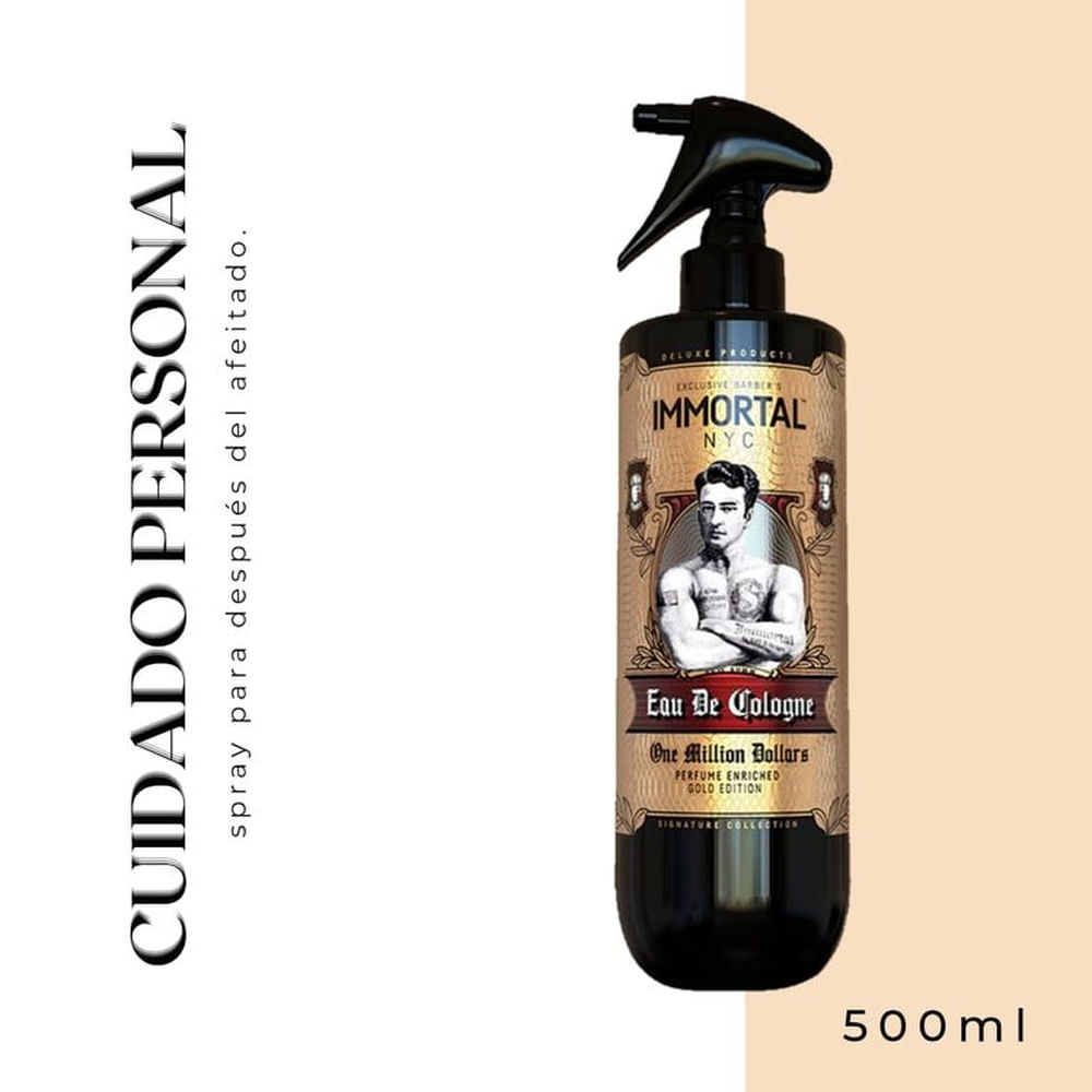 Immortal NYC After Shave Colonia - ONE MILLION DOLLARS 500 mL