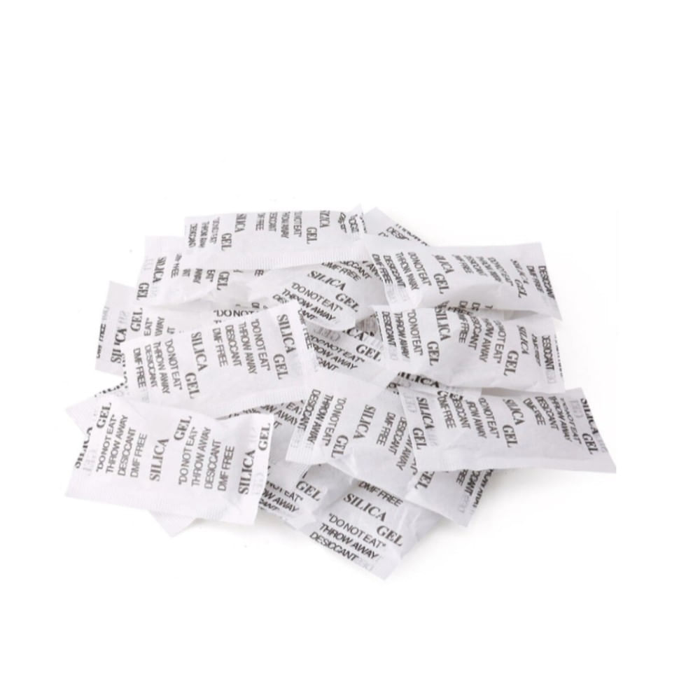 Gel silica pack de 1000 sobres de 2gr