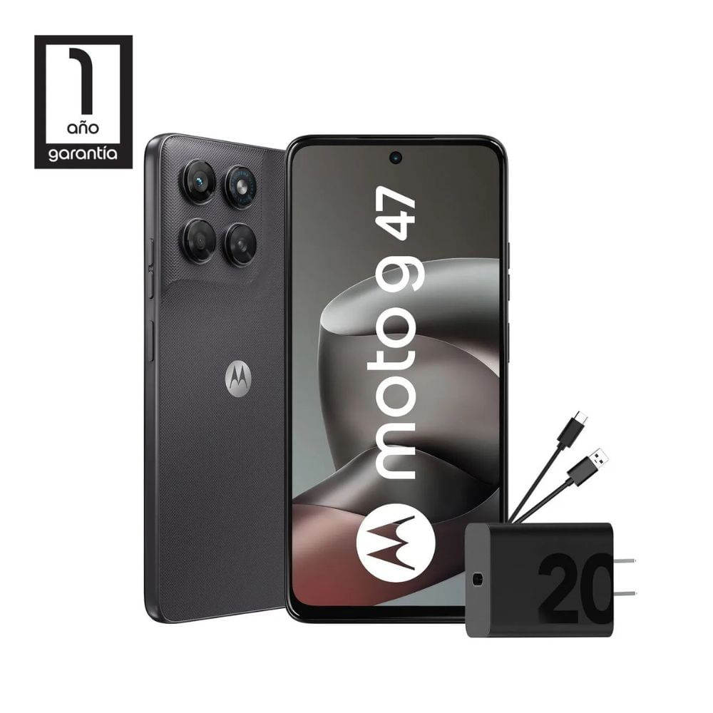 SMARTPHONE MOTOROLA MOTO G47 128GB 4GB GRIS
