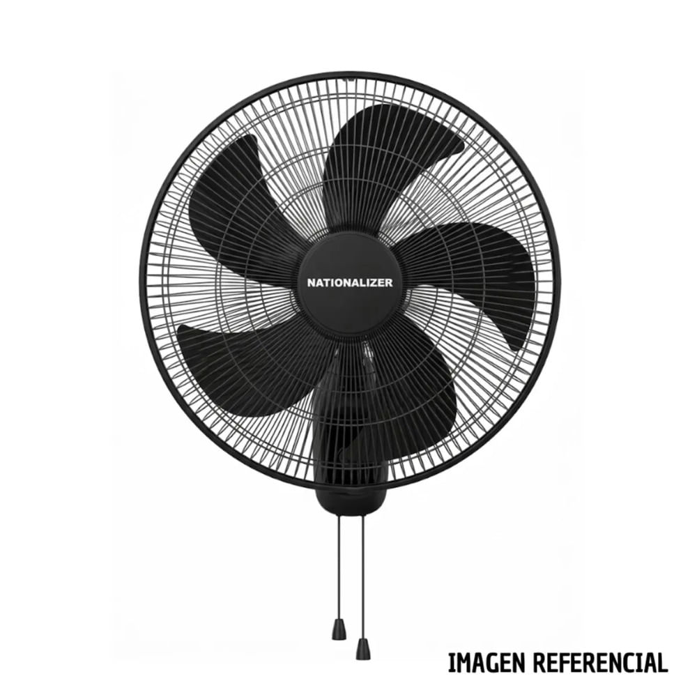Pack 02 Ventilador Pared NATIONALIZER 16 pulgadas 55 watts N.