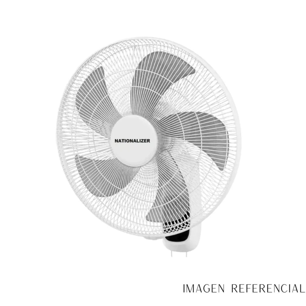 Pack 02 Ventilador Pared NATIONALIZER 16 pulgadas 55 watts.B.