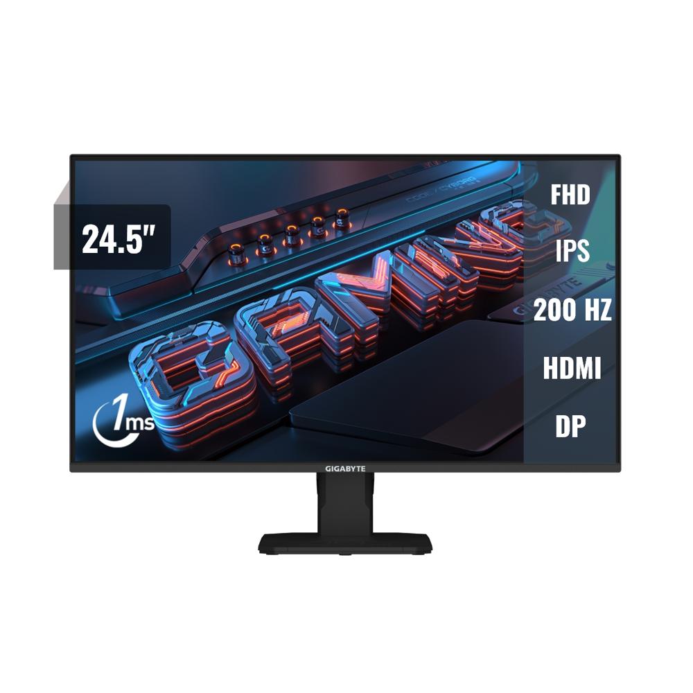 Monitor Gaming Gigabyte GS25F2 24.5 FHD IPS 200Hz 1ms HDMI DP Altavoz GS25F2BM