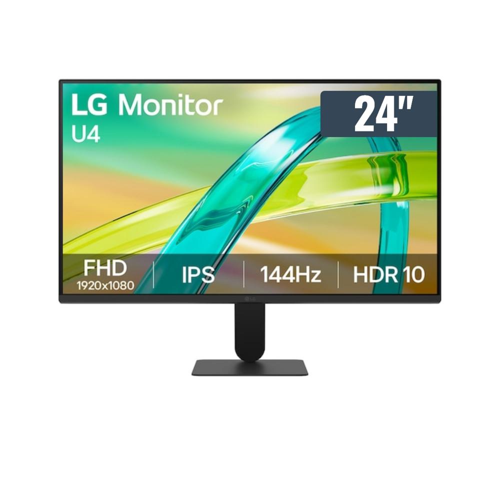 Monitor LG U4 24U411B 24 FHD IPS 144Hz 1ms HDMI VGA 24U411BB