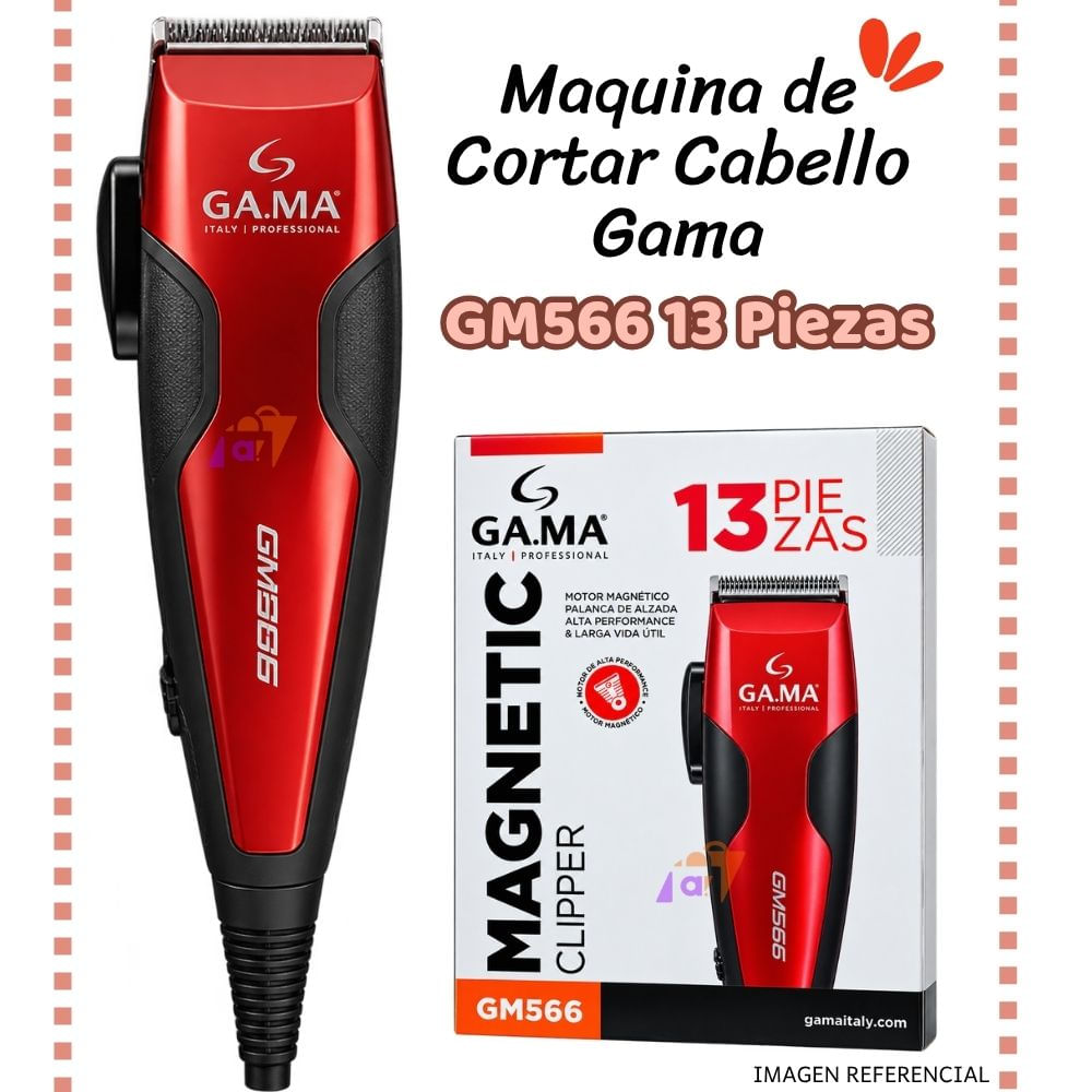 MAQUINA DE CORTAR GAMA MAGNETIC CLIPPER 13 PZS GM 566