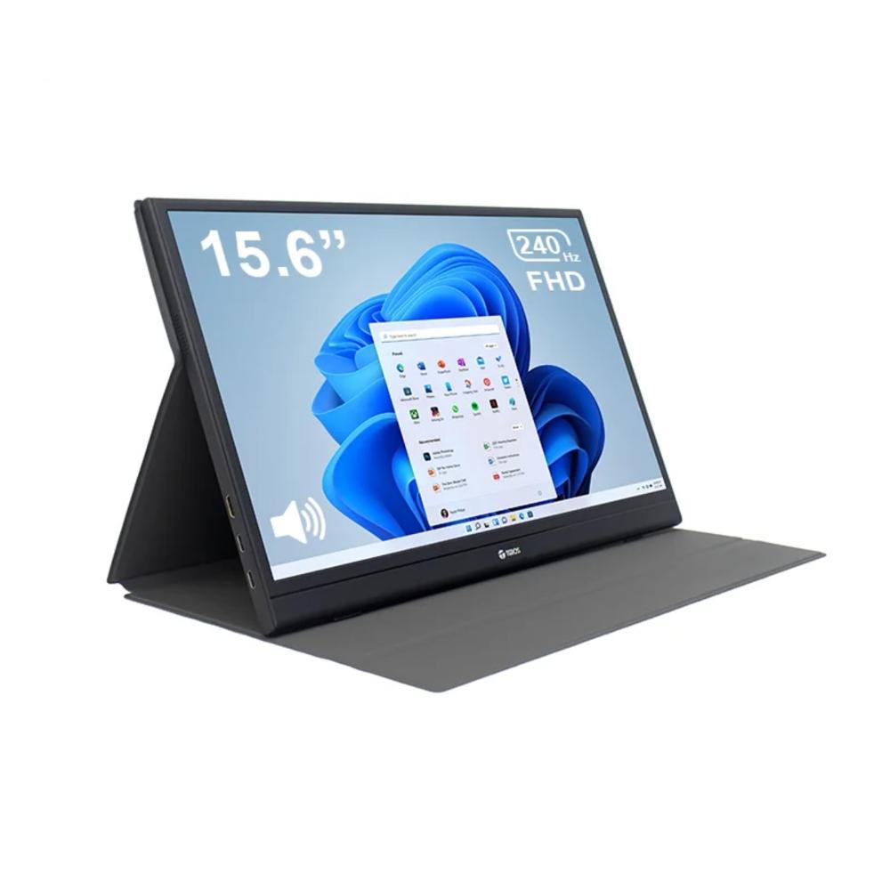 Monitor Portatil Teros TE 1501S HDMI USB Tipo C 15.6 FHD Ips Negro TE1501S