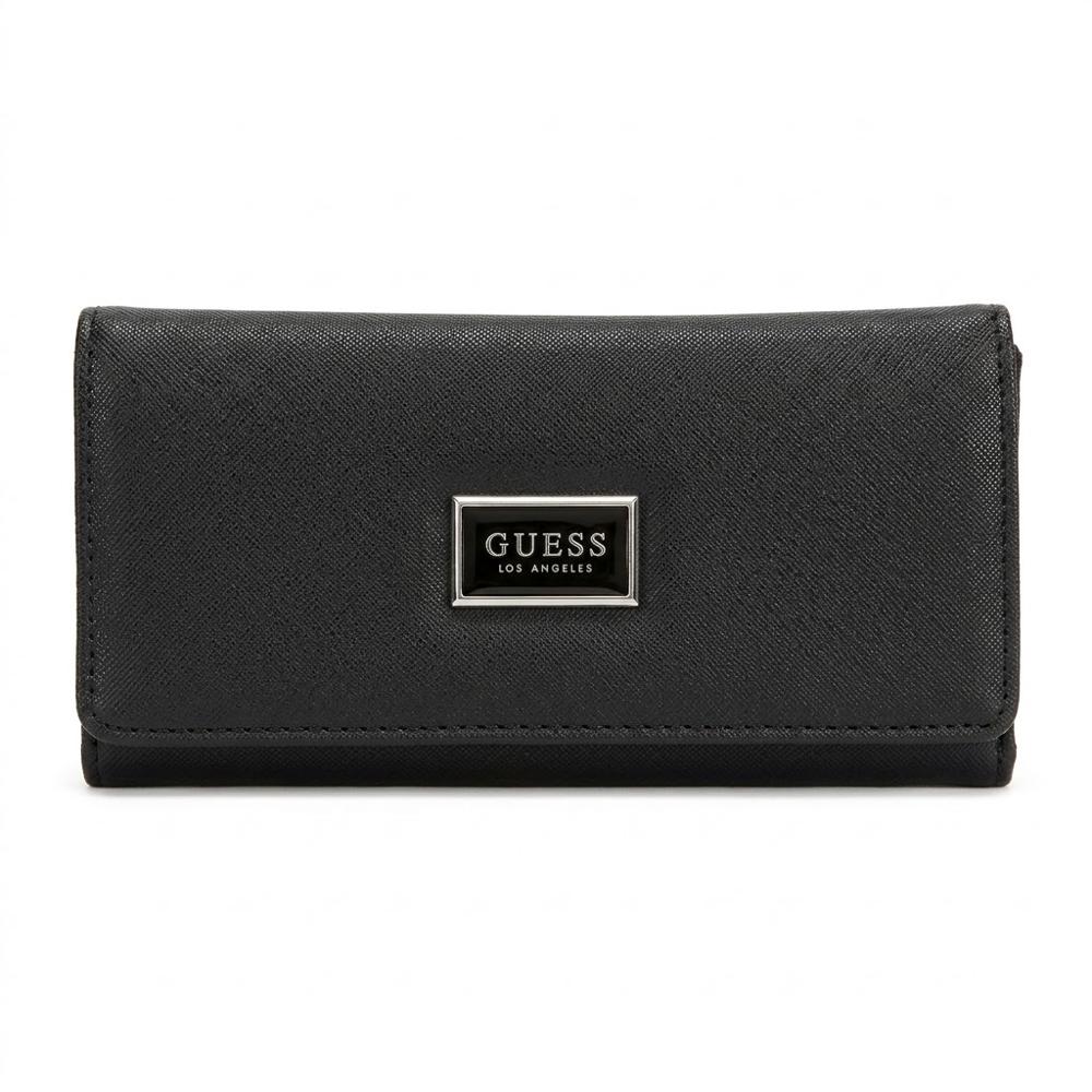 BILLETERA GUESS ABREE SLG NEGRO