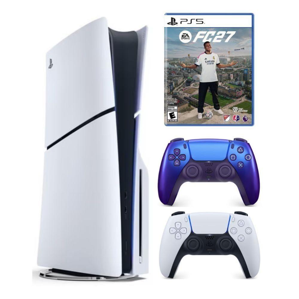 Consola PlayStation 5 Slim Lectora de Discos - Mando Chroma Indigo - FC 27