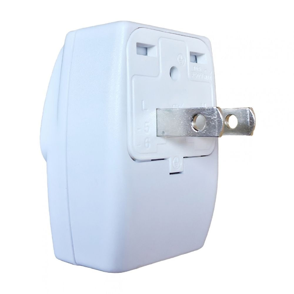 Adaptador MúLiple Salida 2p Plano 10a Blanco Wonpro