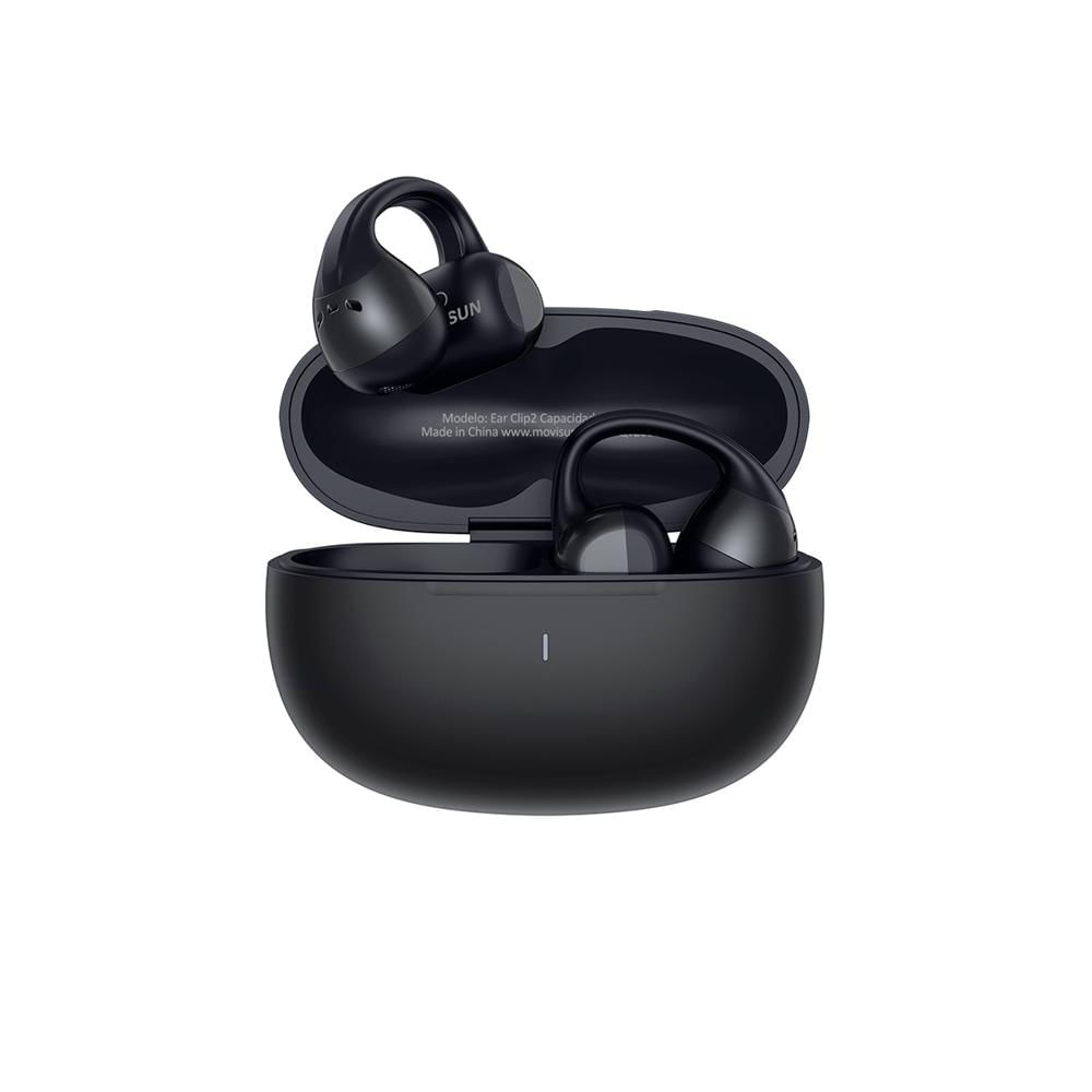 Audífonos Inalámbricos Movisun Ear Clip2 - 15 Horas - Modo juego - NEGRO