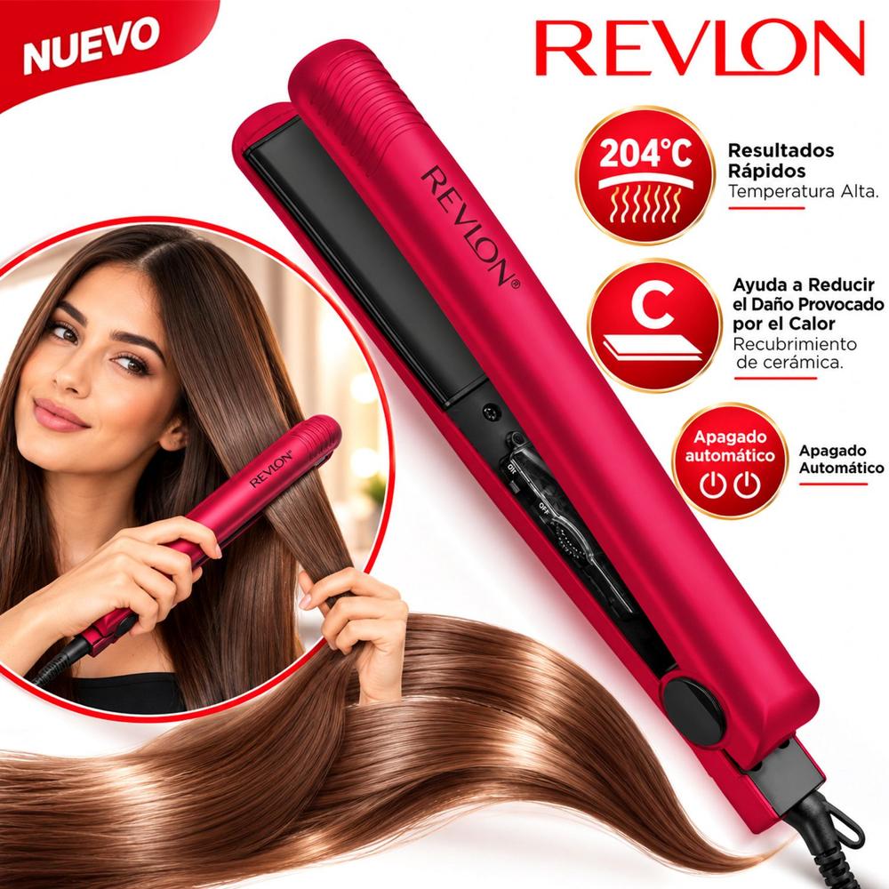 Plancha Alisadora de Cabello Revlon de Cerámica Edición Limitada de 1