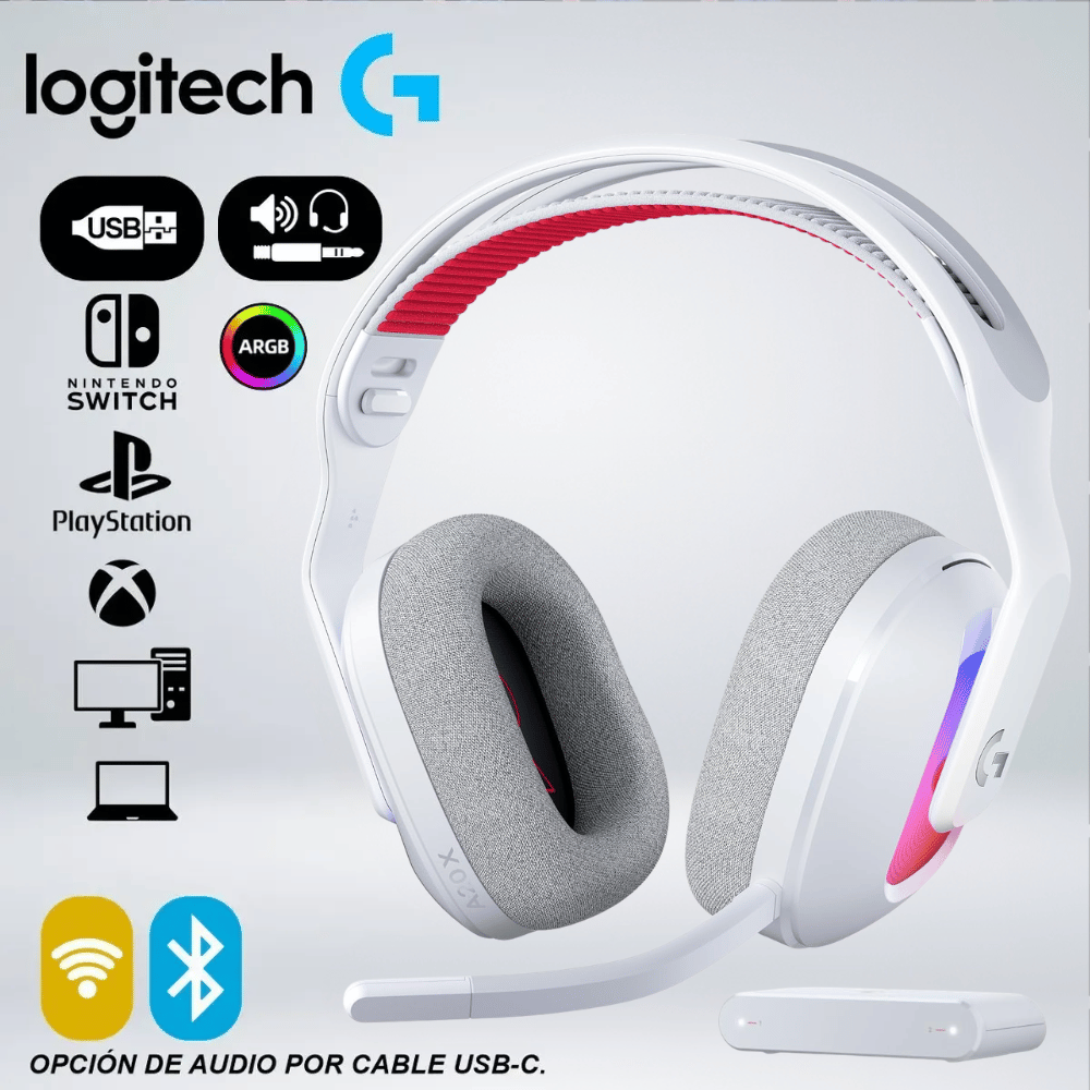 AUDIFONO GAME ASTRO A20 X LIGHTSPEED RGB PLAYSYNC AUDIO PS5 Xbox PC Nintendo Switch. 90hrs