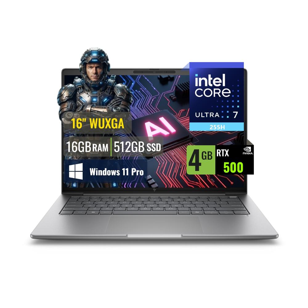 Laptop Workstation HP ZBook 8 G1i Intel Core Ultra 7 255H 16GB DDR5 512GB SSD 4GB RTX500 16 DP1N9LT