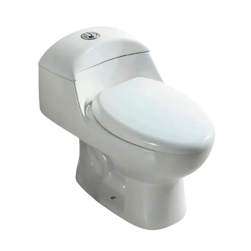 Inodoro One Piece Selene Blanco con Doble Pulsador - 0020010358
