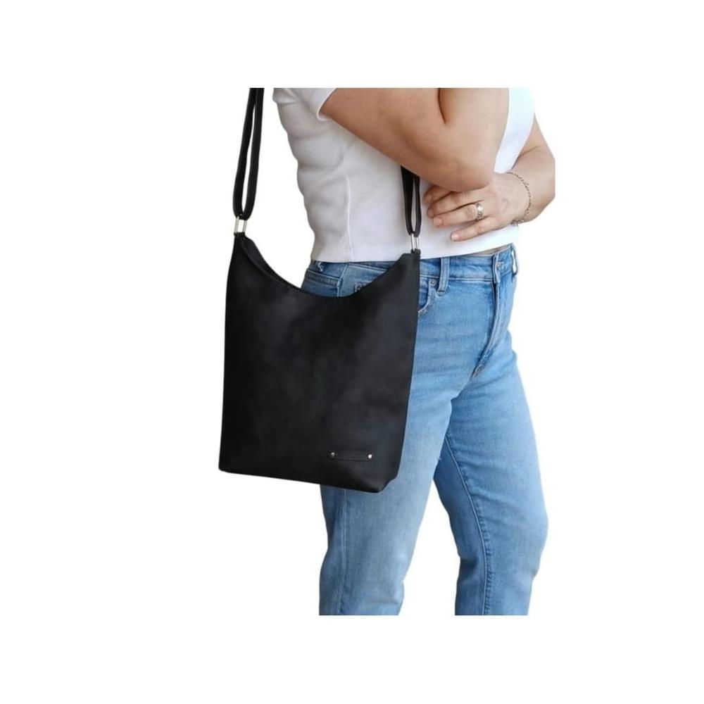 Bolso Hobo negro