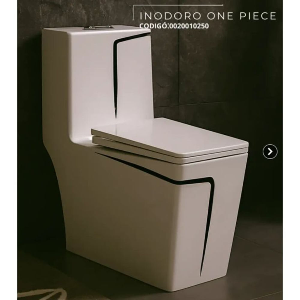 FRATELLI - INODORO ONE PIECE MINIMALISTA BLANCO 8295