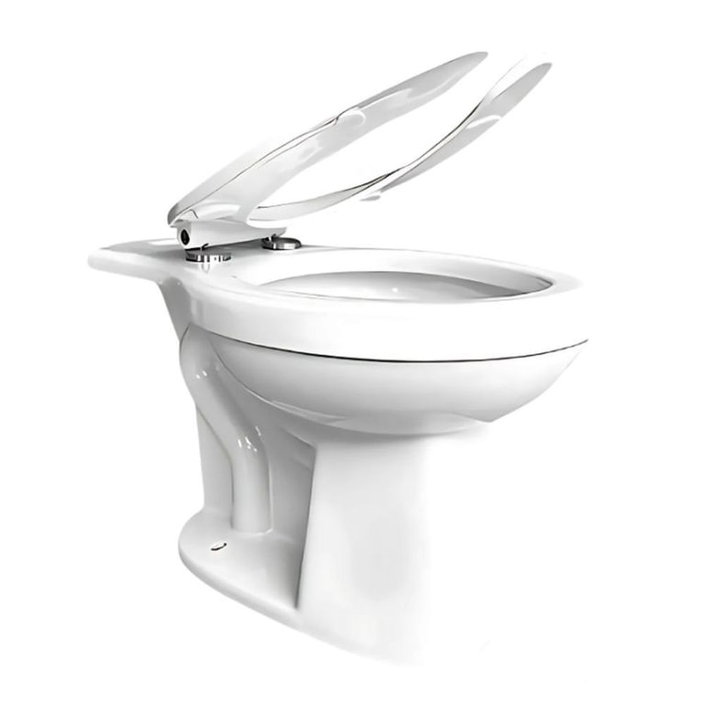 Inodoro de taza fluxómetro blanco TA8107