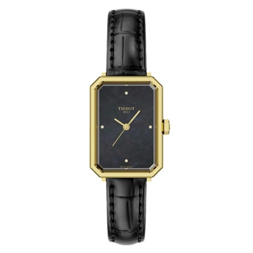 Reloj para Mujer SRV 30mm Negro y Dorado T160.110.36.126.00