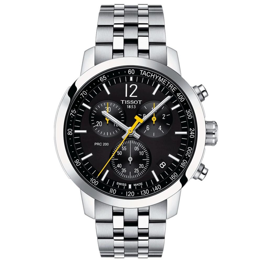 Reloj para Hombre PRC 200 Chronograph Plata y Negro T114.417.11.057.00