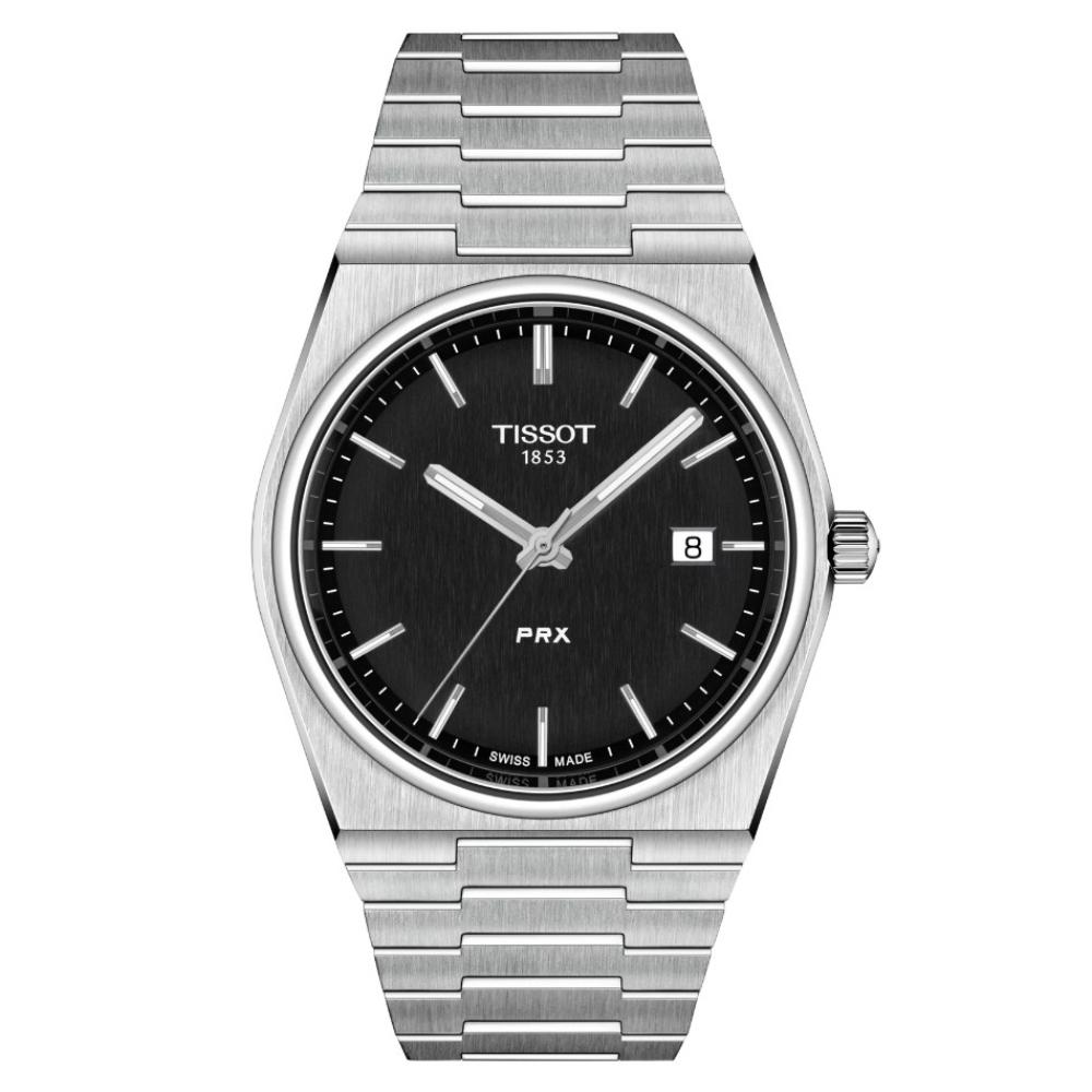 Reloj para Hombre PRX Quartz 40mm Plata y Negro T137.410.11.051.00