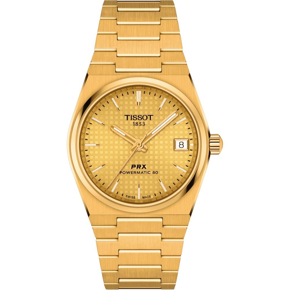 Reloj para Mujer PRX Powermatic 80 35mm Oro Amarillo T137.207.33.021.00