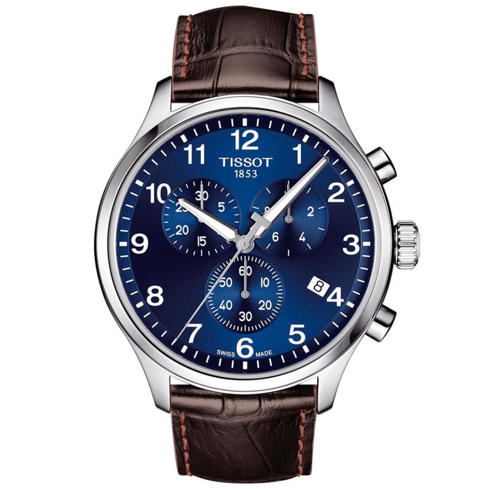 Reloj para Hombre Chrono XL Classic Marrón y Azul T116.617.16.047.00