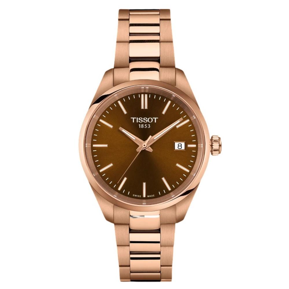 Reloj para Mujer PR 100 34mm Oro Rosa y Marrón T150.210.33.291.00