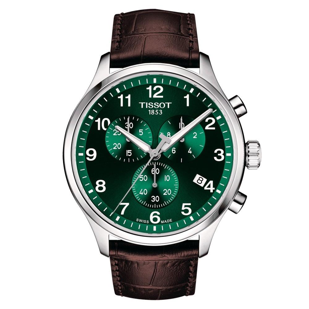 Reloj para Hombre Chrono XL Classic Marrón y Verde T116.617.16.092.00