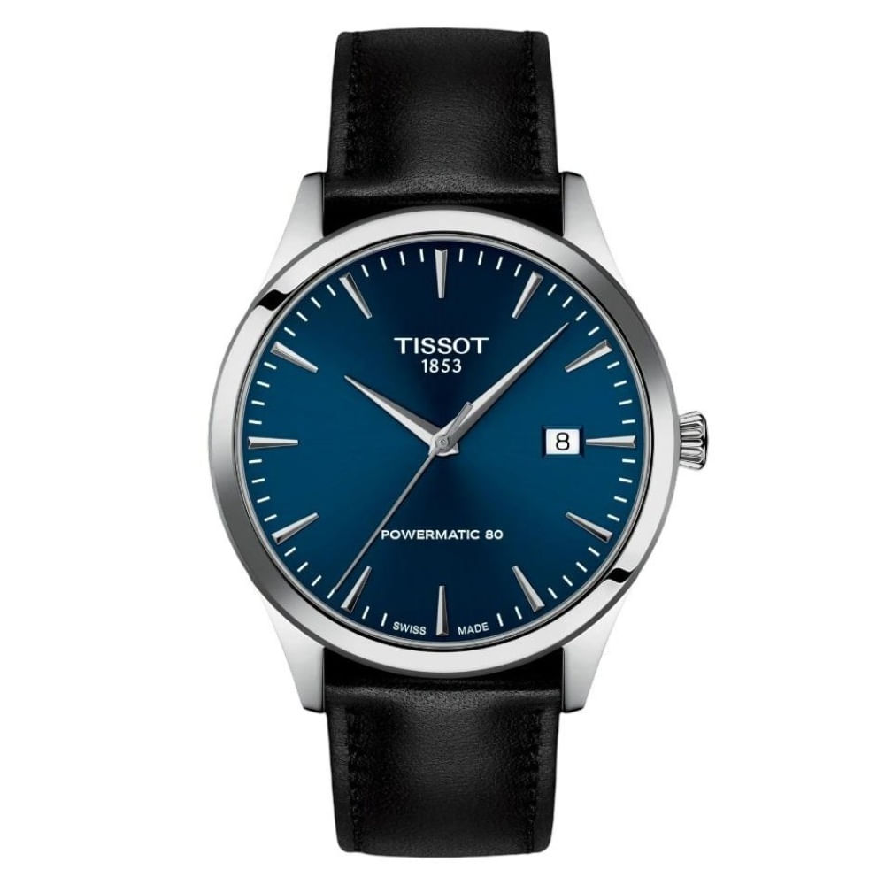 Reloj para Hombre Classic Dream Powermatic 80 Negro y Azul T158.407.16.041.00