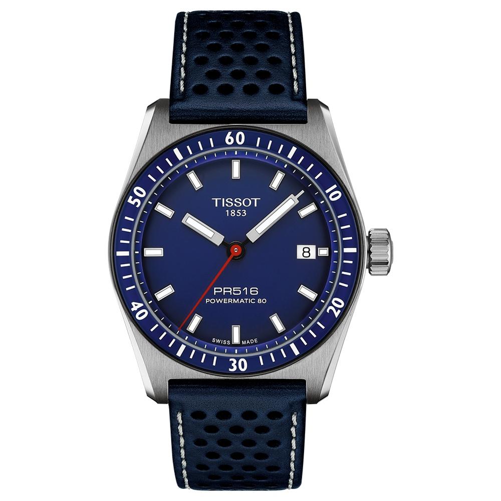 Reloj para Hombre PR516 Powermatic 80 38mm Azul T149.407.16.041.00