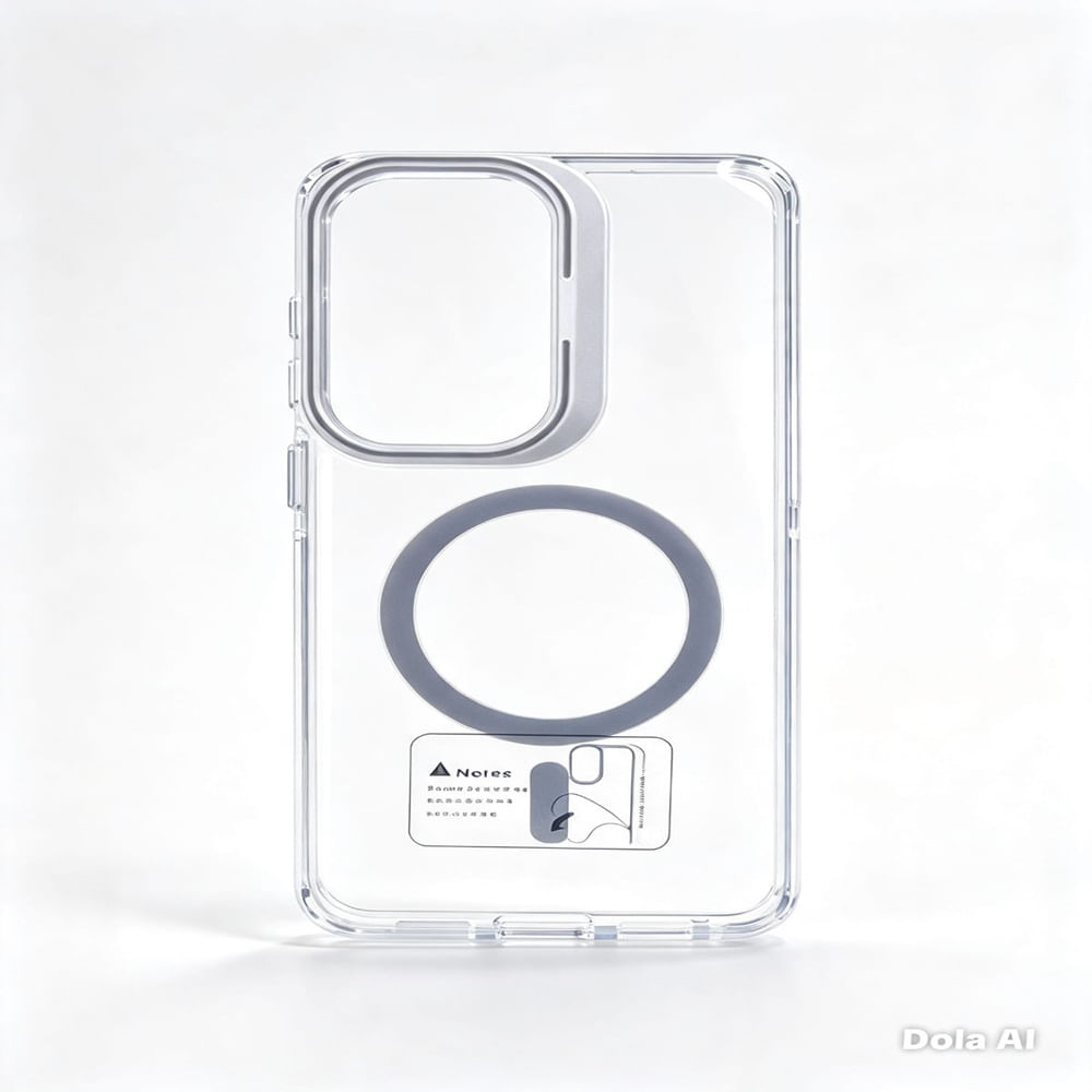 Case con parante de Camara Transparente con Magsafe- Samsung Galaxy S26 Ultra